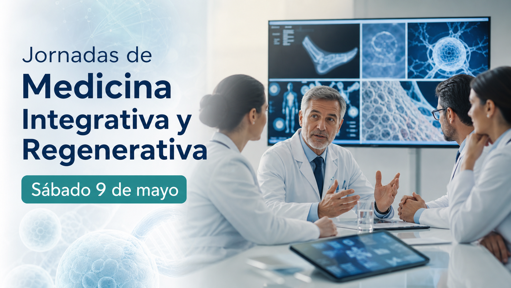 Jornadas de Medicina Integrativa y Regenerativa - Sábado 9 de mayo